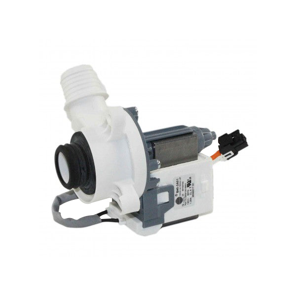 WH23X28418 GE WASHER DRAIN PUMP ASSEMBLY