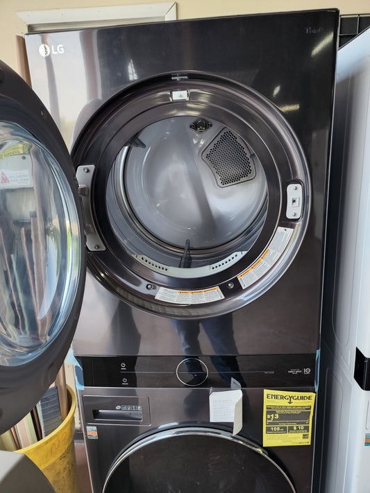 LG Wash Tower Black WKEX200HBA